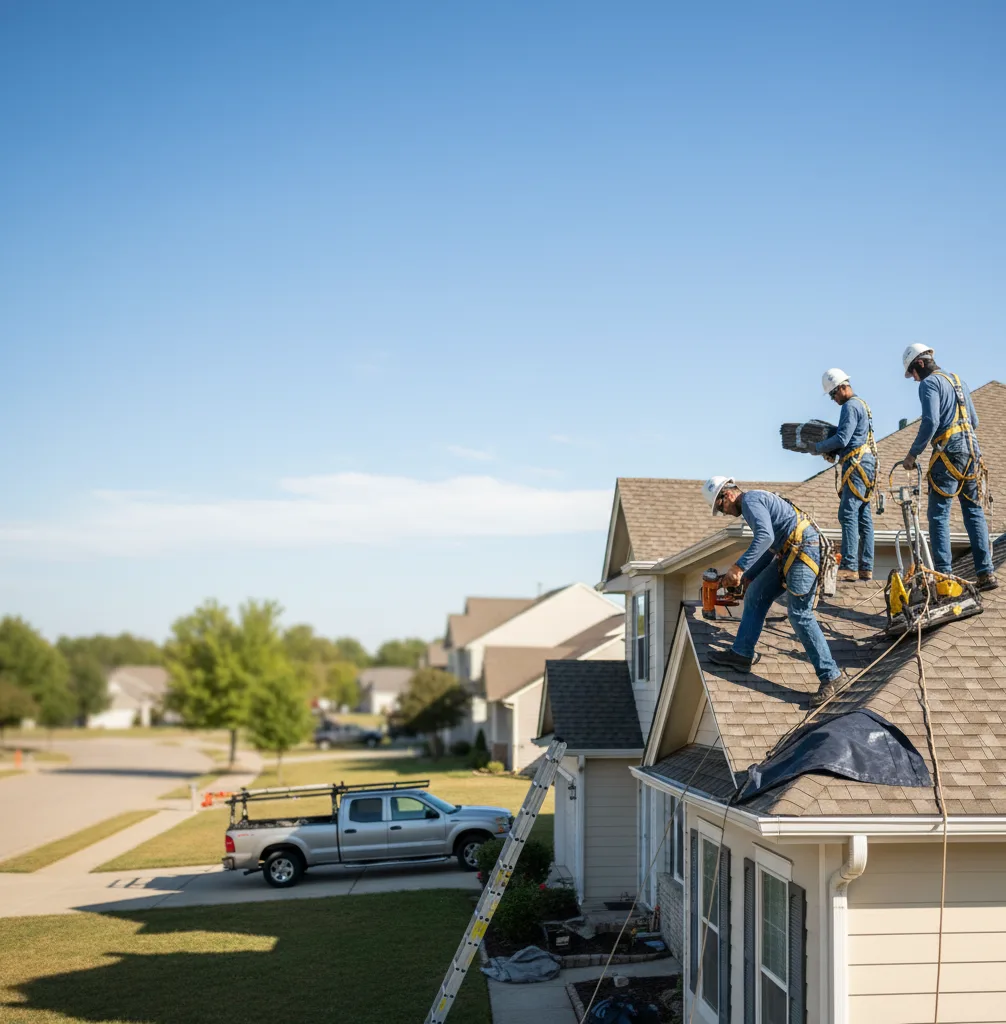 Roof Repair in Harwood
